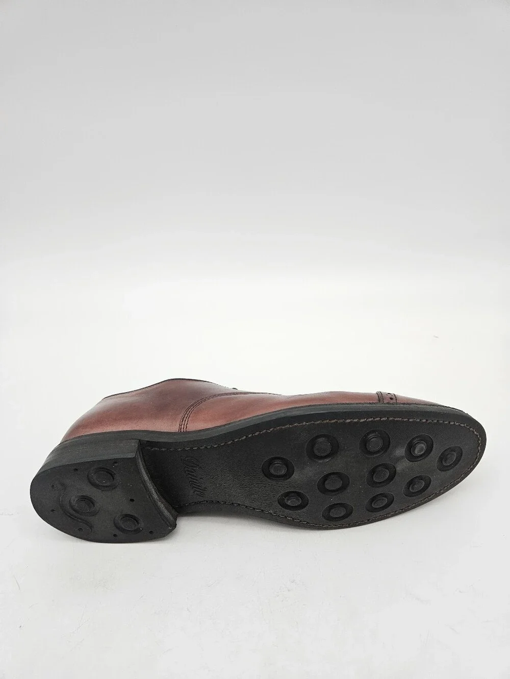 Allen Edmunds 5th Avenue Cap To Oxford Men's Dress Shoes Size 9C Brown Lace Up